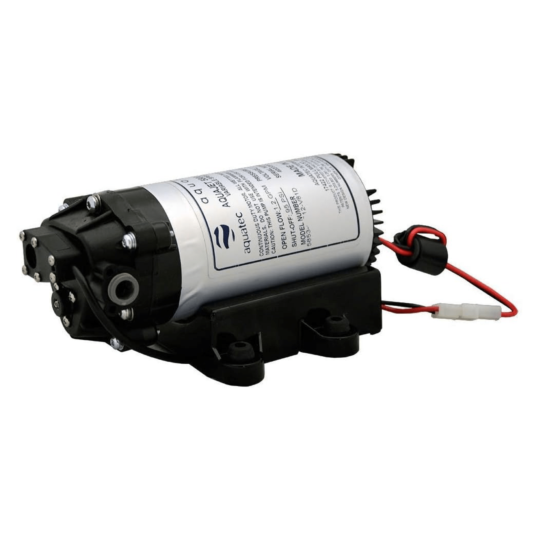 Aquatec Pulsation Dampener Accumulator Pressure Tank For