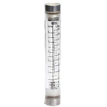 Blue And White (F-40250LN-4) 0.025 - 0.25 GPM Flow Meter; 1-4" FPT