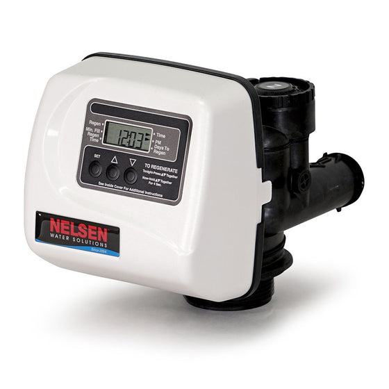 Clack-WS1-TC-1-Time-Clock-Backwash-Filter-Valve,-3-Button,-White-Cover-(V1TCBTZ-W),Isopure-Water,12