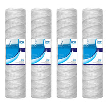 Load image into Gallery viewer, Compatible for WFPFC4002, Universal Whole House String Wound Filtration Kit Pack of 4 Pack - Isopure Water - 4xSC - 10SW - 5 ..
