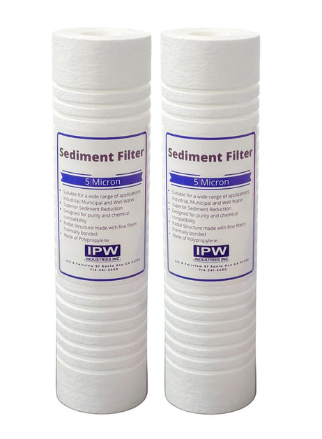 IPW-Industries-Inc.--10x2.5--Grooved-Sediment-Melt-Blown-Filters-Cartridges-5-Micron,Isopure-Water,9
