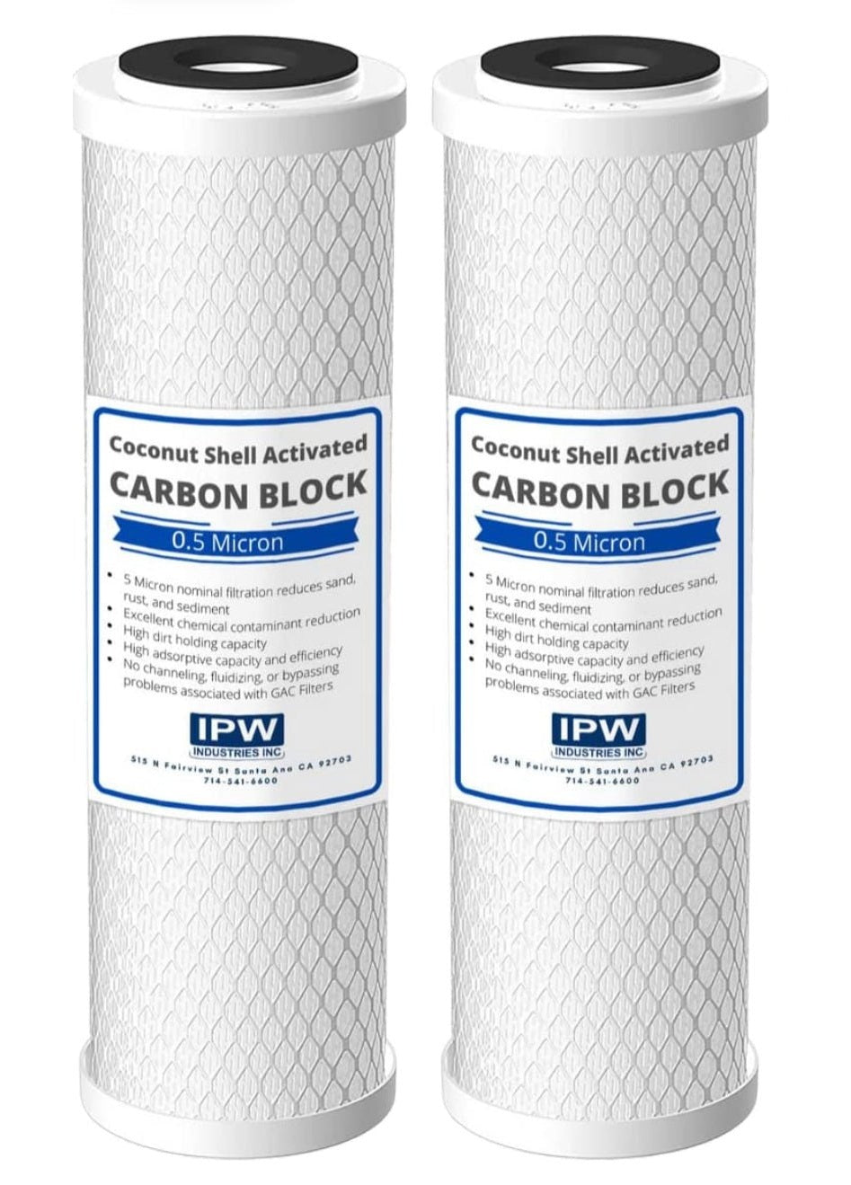 1 SimPure Whole House Water Filter 10 X 4.5 BB Activated Carbon Block