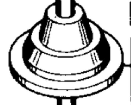 Fleck-(13446-10)-End-Plug-Assembly-Filter,-Black,Isopure-Water,4