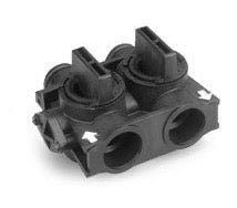 Fleck-(60049)-Plastic-Bypass-Less-In-Out-Yoke-for-5600-SE-5000-8500,Isopure-Water,12