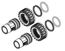 Load image into Gallery viewer, Fleck (61991) Male Threaded Noryl Connection Adapter Kit for 5810 - 5812 Series (2 Pack) - Isopure Water - 61991 - 01

