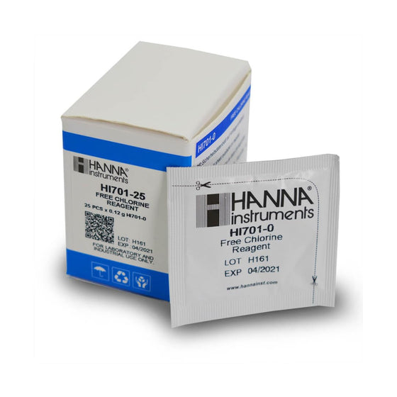 Hanna-(HI701-25)-Free-Chlorine-Refill-for-the-Hanna-HI701-Checker-Handheld-Colorimeter-(Pack-of-25),Isopure-Water,6