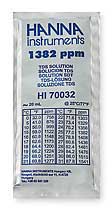 Hanna-(HI70032P)-1382-PPM-@-25C-TDS-Calibration-Solution,-20mL-sachet;-25-pack,Isopure-Water,1