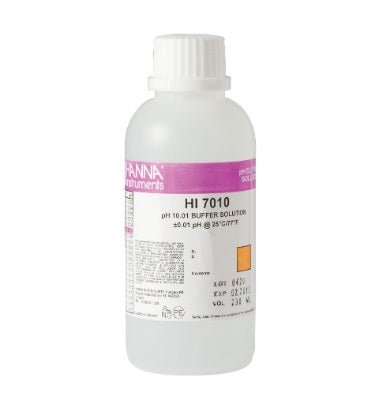 Hanna-(HI7010-M)-Ph-10.01-Buffer-Caliberation-Solution;-230ML,Isopure-Water,3