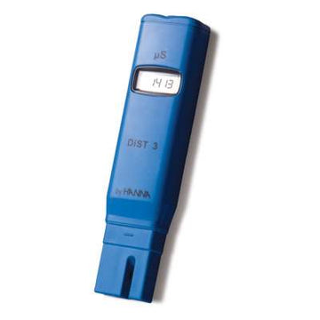 Hanna (HI98303) DiST3 Conductivity EC Tester, 1 µS-cm Resolution, Range up to 1990 µS-cm Meter