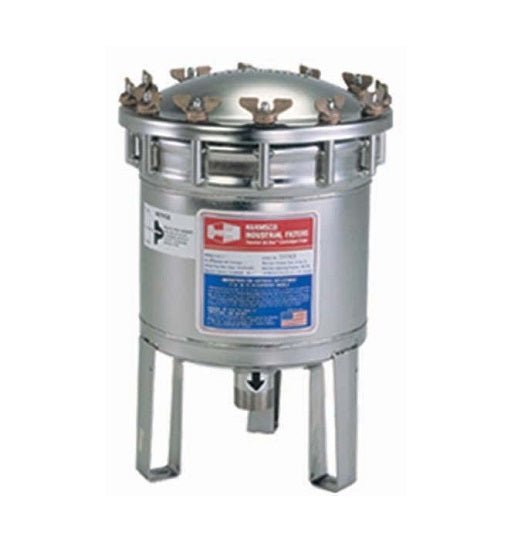 Harmsco-(HIF-7)-Stainless-Steel-Cartridge-Cluster-Filter-Housing-7-Filter;30GPM;-1.5,Isopure-Water,12