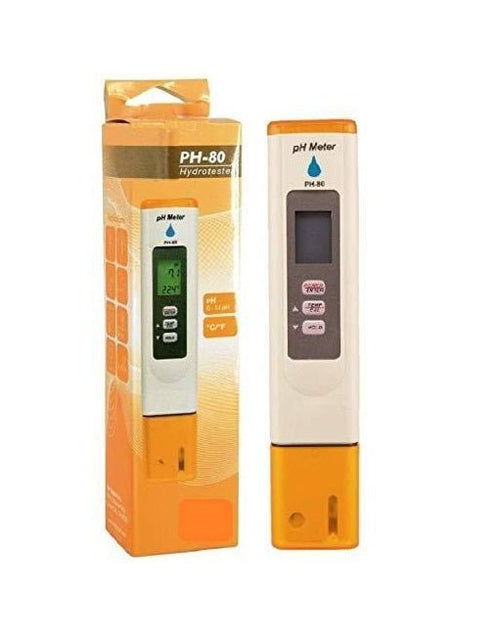 HM-Digital-(PH-80)--HydroTester-Water-pH-Temperature-Tester-Meter-Pen,Isopure-Water,4