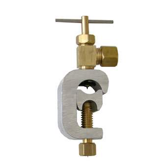 Hydro-Systems-(SV-6)-C-Clamp-Style-Self-Piercing-Feed-Valve-1/4-Compression,Isopure-Water,8
