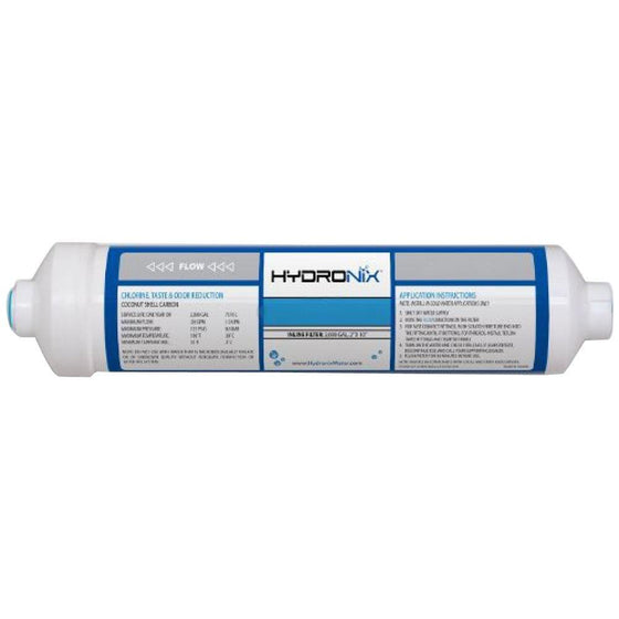 Hydronix-(ICF)-10-x-2-Inline-Coconut-Filter-2000-Gallon,Isopure-Water,1