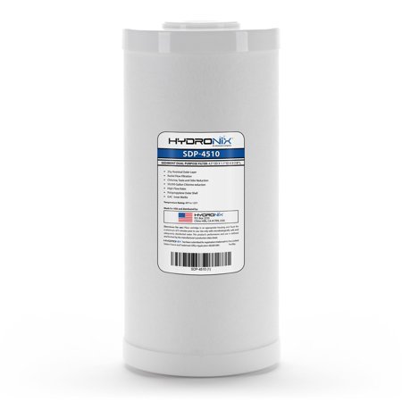 Hydronix-(SDP-4510)-Sediment-Dual-Purpose-Filter-4.5-x-9-7-8,Isopure-Water,4