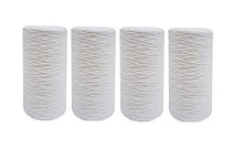 Load image into Gallery viewer, IPW Industries Inc. 5 Micron 10&quot; x 4.5&quot; Full Flow String Wound Sediment Water Filter Cartridge | Whole House Sediment Filtration - Isopure Water - 4x SC - 10SW - BP - 5
