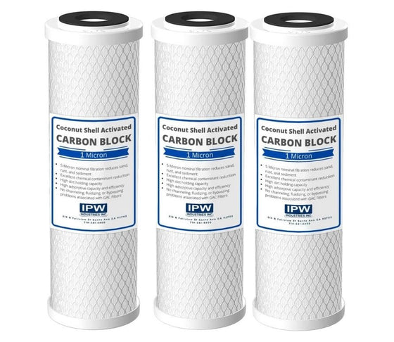 IPW-Industries-Inc-Carbon-Block-Water-Filter-Cartridges-1-Micron-Compatible-with-CBR2-10R-155403-43,-WHKF-DB2--WHKF-DB1-or-34377-3-Pack,Isopure-Water,3