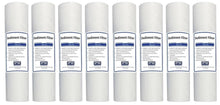 Load image into Gallery viewer, IPW Industries Inc. EV953440 EC110 Compatible Cartridges - 10&quot; x 2.5&quot; 1 Micron Sediment Filters - Pack of 8 - Isopure Water - (8) SDC - 25 - 1001NL
