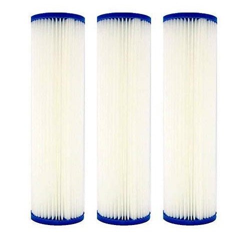 IPW-Industries-Inc-Pack-of-3-Watts-(WPC5-975)-9.75X2.75-5-Micron-Pleated-Sediment-Filter,Isopure-Water,9