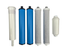 Load image into Gallery viewer, IPW Industries Inc. Reverse Osmosis Annual Filter Set Compatible with Microline 435 RO Pre - and Post - filters and Membrane - Isopure Water - MICROLINE - IPW - 6PK
