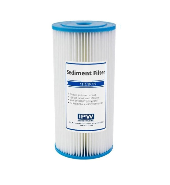 IPW-Industries-Whole-House-Full-Flow--10-x-4.5-Pleated-Sediment-Filter-–Replacement-Cartridge,Isopure-Water,7