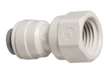 Load image into Gallery viewer, John Guest - Acetal Female Connector Quick Connect Fitting - Grey - Isopure Water - PI450822S
