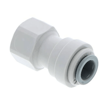 Load image into Gallery viewer, John Guest - Acetal Female Connector Quick Connect Fitting - Grey British Standard Pipe Thread (BSPT) - Isopure Water - PI451014FS
