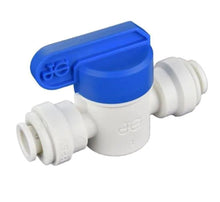 Load image into Gallery viewer, John Guest - Polypropylene Inline Straight Ball Valve - Isopure Water - PPSV040808W

