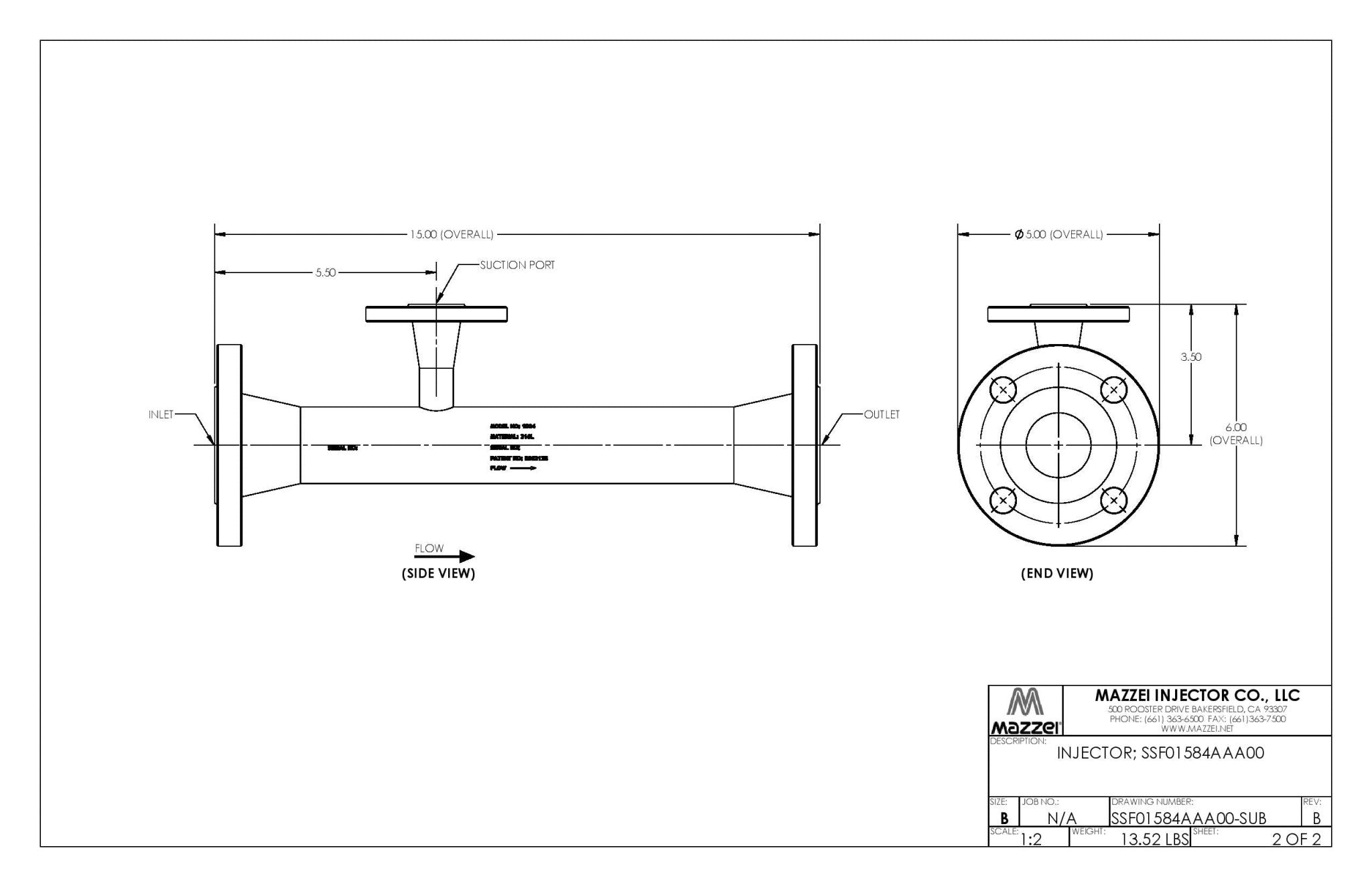 Mazzei - 1584 Series - 1.5
