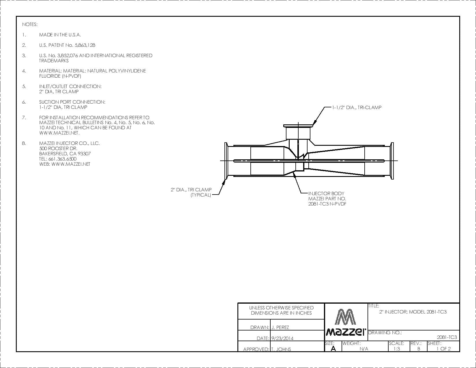 Mazzei - 2081 Series - 2.0