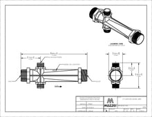Load image into Gallery viewer, Mazzei - 3090 Series - 3.0&quot; Male NPT Inlet/Outlet Connections (Dual 1.5&quot; Male NPT Threaded Suction Ports) - Isopure Water - 3090 PP
