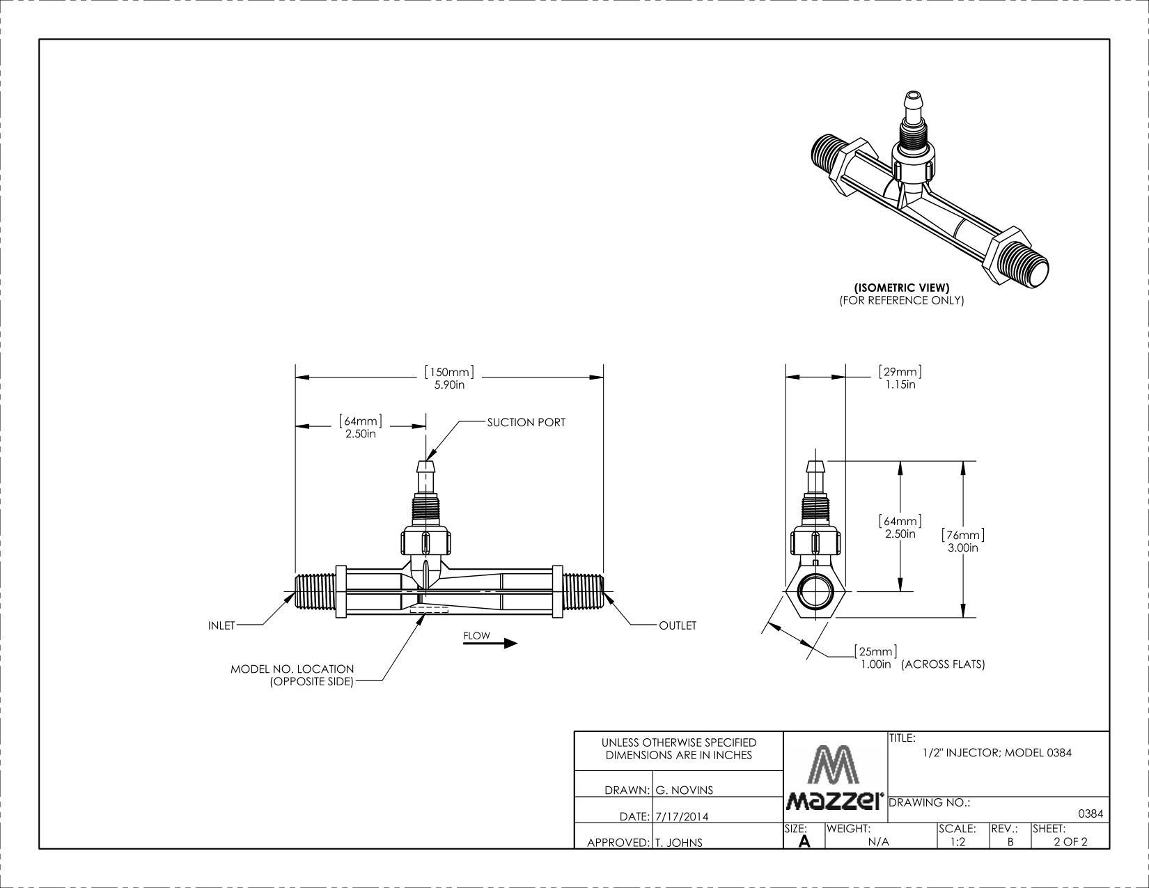 Mazzei - 384 Series - 0.50