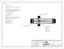 Load image into Gallery viewer, Mazzei - ISO 4091 Series - 100mm Male BSPT Inlet/Outlet Connections (Dual 50mm Male BSPT Threaded Suction Ports) - Isopure Water - ISO GRPP 4091
