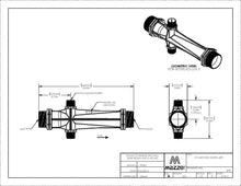 Load image into Gallery viewer, Mazzei - ISO 4091 Series - 100mm Male BSPT Inlet/Outlet Connections (Dual 50mm Male BSPT Threaded Suction Ports) - Isopure Water - ISO GRPP 4091
