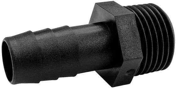 Mazzei----Tube-Adapter---Hose-Barb-Connection-Fitting-x-Male-Threaded-NPT,Isopure-Water,2