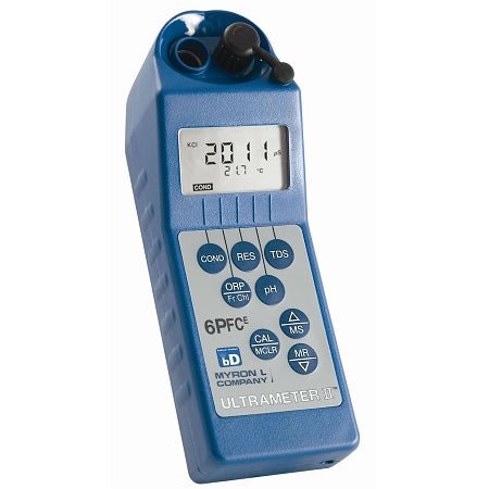 Myron-L-(6PIIFCE)-Ultrameter-II:-Meter-Conductivity,-TDS,-Resistivity,-pH,-ORP-Free-Chlorine,-Temperature,Isopure-Water,4