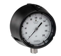 Noshok---900-Series---Liquid-Filled-Gauges---ABS-1/4-NPT-Bottom-Stem,Isopure-Water,3