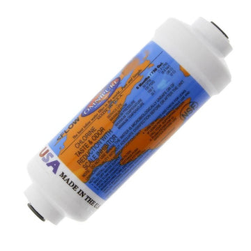 Omnipure - K2356 - 6" x 2" ALL KDF-55 Inline Filter 1/4" OD Quick Connect