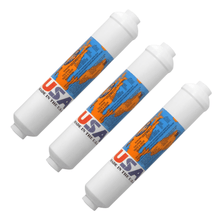 Load image into Gallery viewer, Omnipure - K2515 - 10&quot; x 2&quot; 1 Micron Carbon Block With Lead &amp; Cyst Reduction Inline Filter - Isopure Water - 3xK2515 - BB
