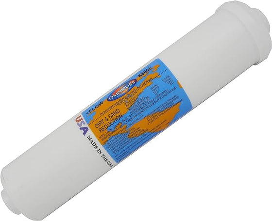 Omnipure---(K5605-JS)---12-x-2.5-Sediment-Inline-Filter---5-Micron,Isopure-Water,5
