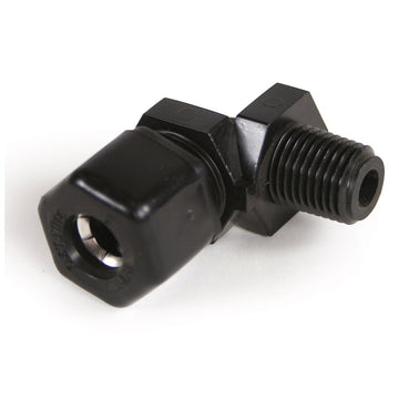 Parker Fast-N-Tite Male Elbow, 1/4" MIPT x 3/8" Tube (456ME4)