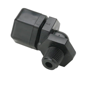 Parker Fast-N-Tite Male Elbow, 3/8" MPT x 1/2" Tube (458ME6)