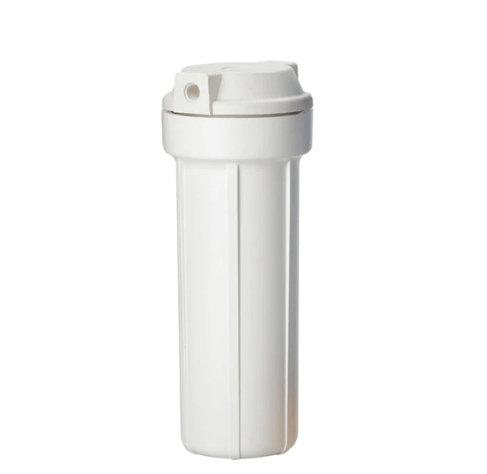 Pentair-(158739)-10-Slim-Line-Flat-Cap-Filter-Housing-1/4-White-Sump-No-PR,Isopure-Water,2