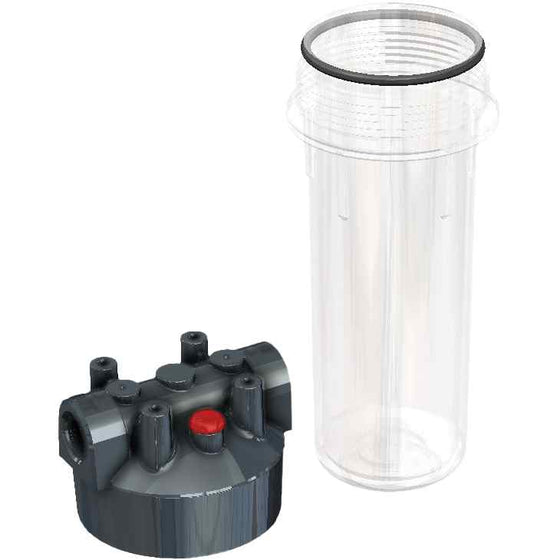 Pentek-Dura-Series-WC34-PR-10-Clear-Filter-Housing-with-Pressure-Relief--Installation-Kit-(R52018),Isopure-Water,7