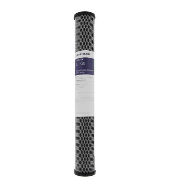 Pentek---C1-20---20-x-2.5-Activated-Carbon-Impregnated-5-Micron-Filter,Isopure-Water,2