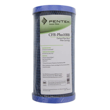 Pentek - CFB-PLUS10BB - 10" x 4.5" Fibredyne Modified Carbon Block Filter - 5 Micron