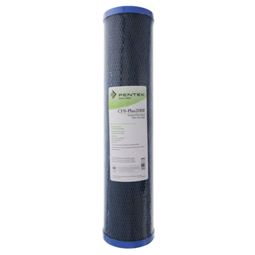Pentek - CFB-PLUS20BB - 20" x 4.5" Fibredyne Modified Carbon Block Filter - 5 Micron