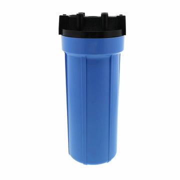 Pentek - Slim Line 10" Filter Housing - Black Cap / Blue Sump