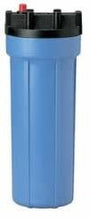 Load image into Gallery viewer, Pentek - Slim Line 10&quot; Filter Housing - Black Cap / Blue Sump - Isopure Water - 158115

