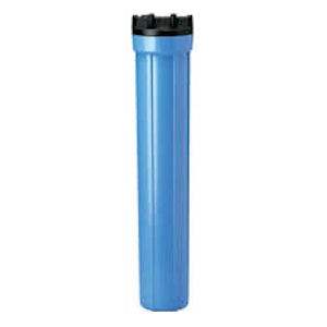 Pentek - Slim Line 20" Housing - Black Cap / Blue Sump