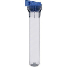 Load image into Gallery viewer, Pentek - Standrad 20&quot; 3G Filter Housing with 3/4&quot; NPT - Blue Cap / Clear Sump - Integrated Bracket - Isopure Water - 150568

